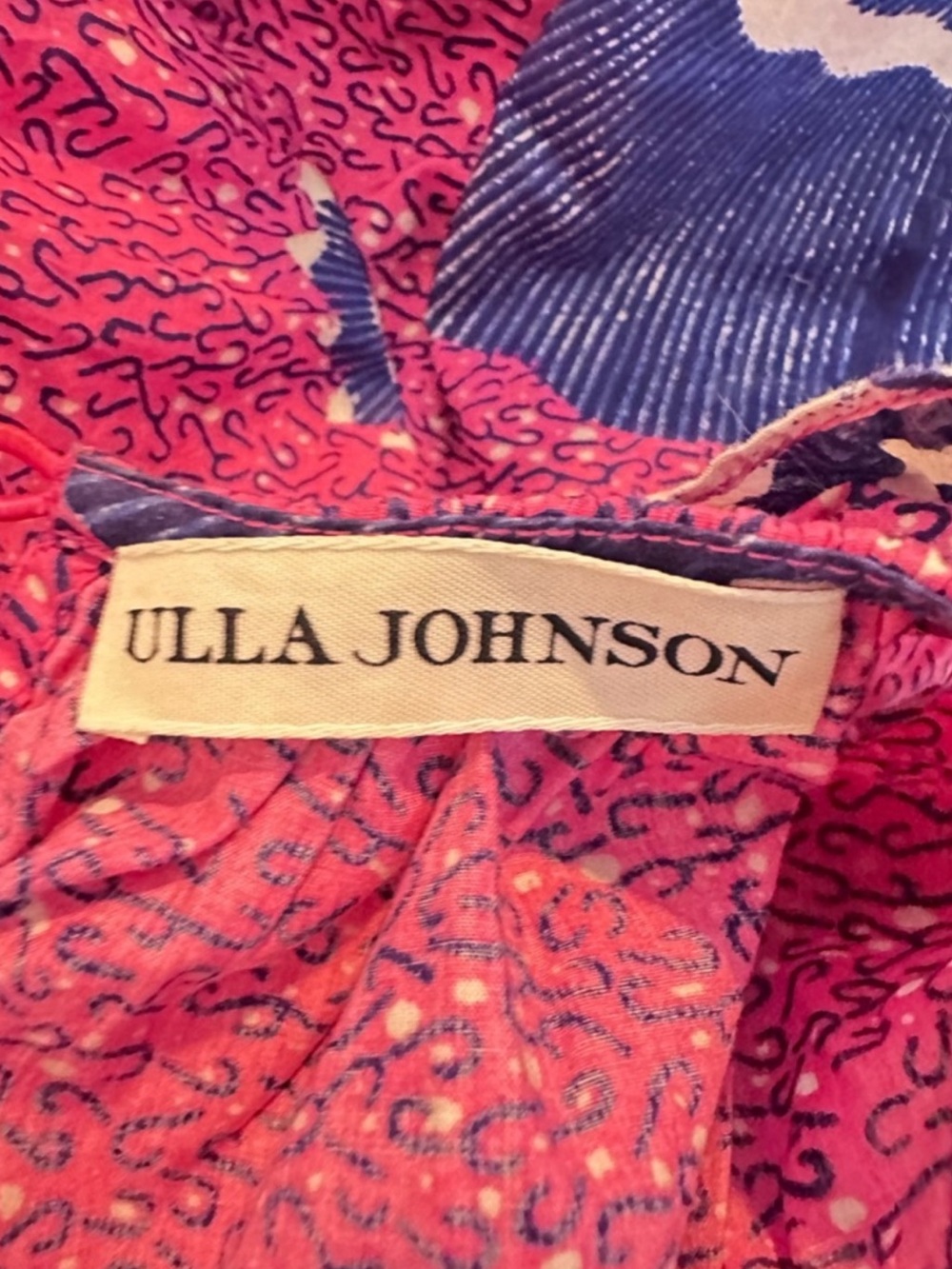 Ulla Johnson Fuchsia Tilda Top Size 2 - Picture 8 of 8